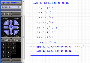ggT-kgV-Rechner berechnet leicht nachvollziehbar
